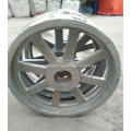 Sand casting aluminum machinery wheel